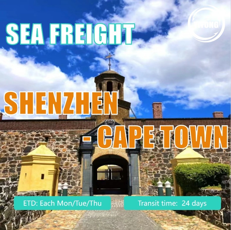 Sea Freight From Shenzhen To Cape Town South Africa